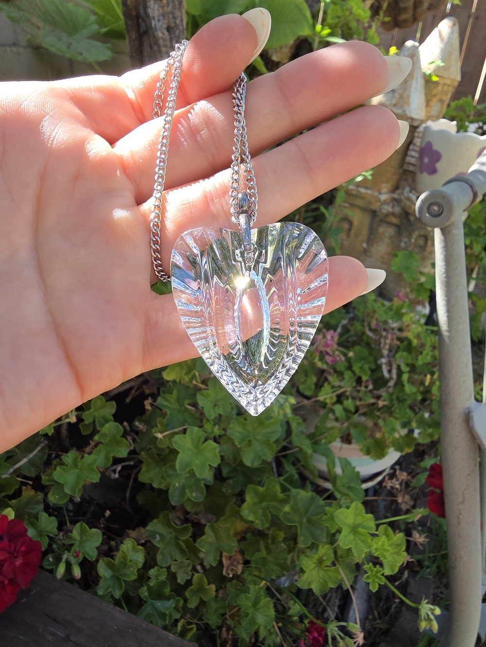 Watetford Crystal Heart Pendant